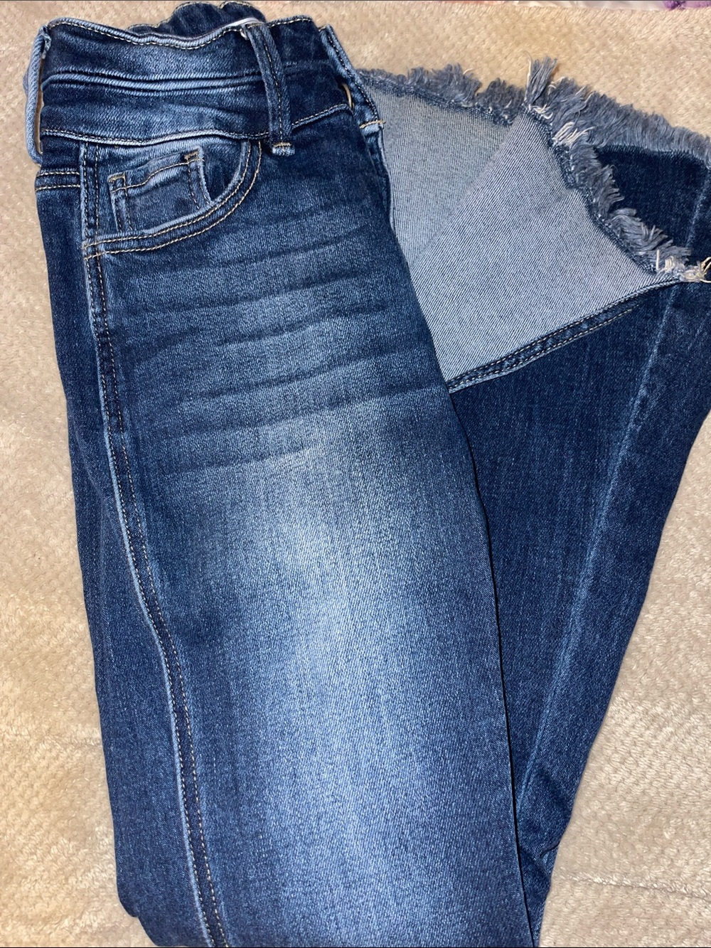 KanCan Flare Slit Jeans